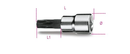 910PT 40 Ötlapú imbusz Dugókulcs - Beta - 009100540