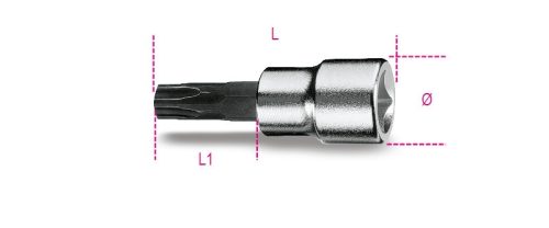 910PT 45 Ötlapú imbusz Dugókulcs - Beta - 009100545