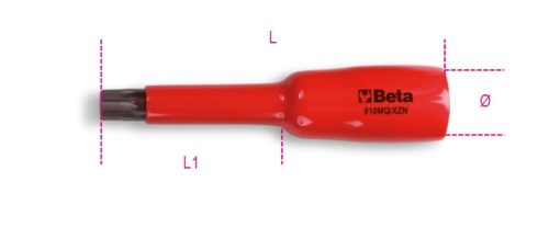 910MQ-XZN/8 3/8" DUGÓKULCS XZN® CSAVAROKHOZ, SZIGETELT, M8 - Beta - 009100658