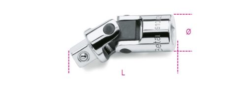 910/25 3/8"-os csukló - Beta - 009100830