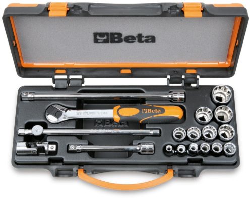 910AS/C13 13 Dugókulcs és 5 tartozék fémdobozban - Beta - 009100925