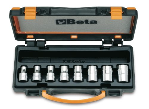 920FTX/C8 8 részes Dugókulcs szerszám készlet Torx®-csavarokhoz (920FTX cikk) kofferban - Beta - 009200391