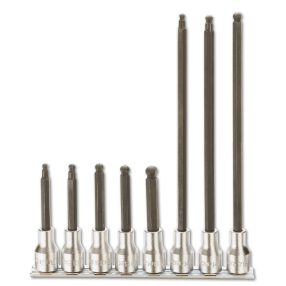   920BP/SB8 8 részes hatszögű gömbfejű Dugókulcs szerszám készlet (920BP cikk) tartón - Beta - 009200500