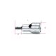 920TX 20 1/2"-osTorx® imbusz-Dugókulcs, krómozott, barnított hegy - Beta - 009200520