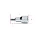 920TX 60 1/2"-osTorx® imbusz-Dugókulcs, krómozott, barnított hegy - Beta - 009200528