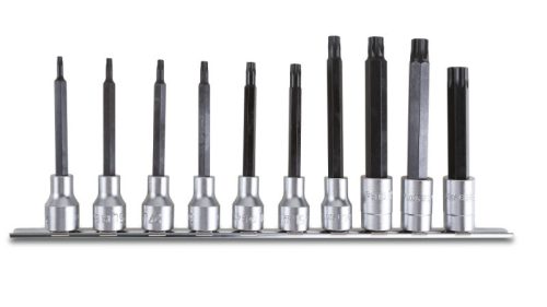 920TX-L/SB10 10 darabból álló hosszú hatszögű külső Dugókulcs készlet (920TX/L cikk.) Torx® csavarokhoz tartóban - Beta - 009200545
