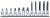 920XZN/SB12 12 részes XZN®-profilú imbusz-Dugókulcs szerszám készlet (920XZN cikk) tartón - Beta - 009200577