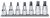 920XZN/SB7 7 részes XZN®-profilú imbusz-Dugókulcs szerszám készlet (920XZN cikk) tartón - Beta - 009200579