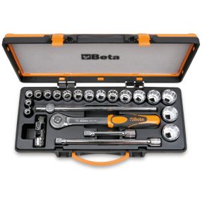   920AS/C17X 17 Dugókulcs és 5 tartozék fémdobozban - Beta - 009200942