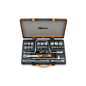   920B/C21X 21 Dugókulcs és 5 tartozék fémdobozban - Beta - 009200984