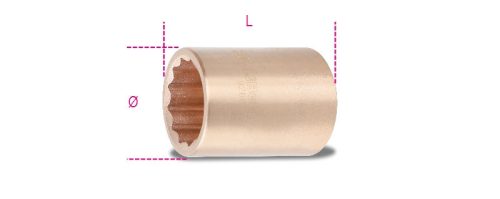 926BA 27 Tizenkétszögű dugókulcs, szikramentes - Beta - 009260827