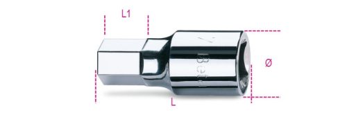 928ME 14 Imbusz-Dugókulcs, krómozott - Beta - 009280514
