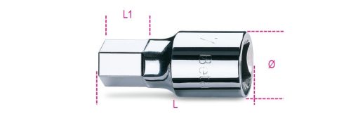 928ME 19 Imbusz-Dugókulcs, krómozott - Beta - 009280519
