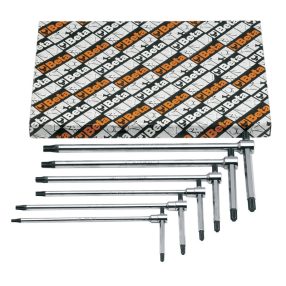 951Tx/S6 6 darabos mm Hajlított csavarhúzó készlet Torx® csavarokhoz - Beta - 009510866   951Tx/S6 6 darabos mm Hajlított csavarhúzó készlet Torx® csavarokhoz - Beta - 009510866