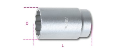 969B 27 Kerékagyszerelő dugókulcs - Beta - 009690127