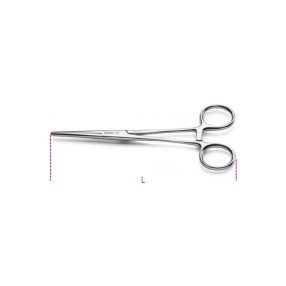   1002 Önzáró fogó lekerekített, recézett pofával, rozsdamentes acélból - Beta - 010020001