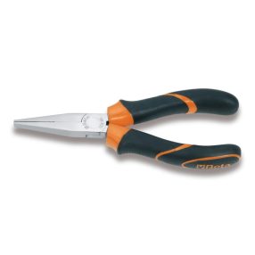   1008BM 160 Hosszú laposfogó, krómozott, gumibetétes műanyag nyéllel - Beta - 010080036