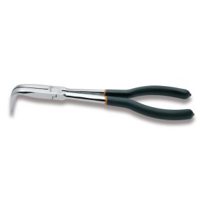   1009L/C Extra hosszú 90°-os hajlított, félkerekcsőrű műszerészfogó, különleges munkákhoz PVC-bevonattal - Beta - 010090010