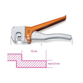   1065P Peremezőfogó, acélmatrica, alumíniumtest - Beta - 010650020