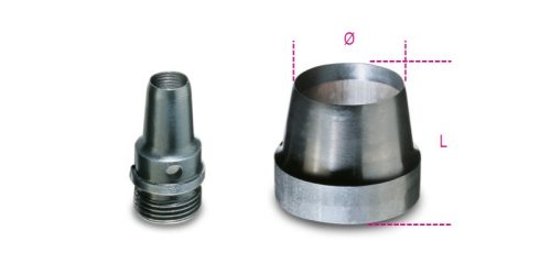 1105 2 Tömítéskivágó, barnított acélból - Beta - 011050002