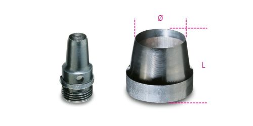 1105 24 Tömítéskivágó, barnított acélból - Beta - 011050024
