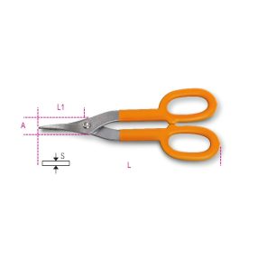 1114 350 Bádogos olló amerikai modell, keskeny, egyenes élekkel - Beta - 011140340   1114 350 Bádogos olló amerikai modell, keskeny, egyenes élekkel - Beta - 011140340