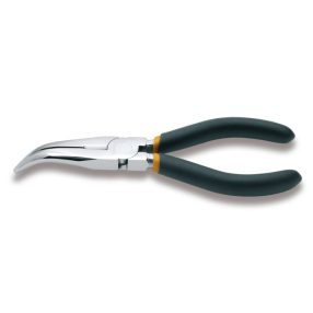 1168 200 Hajlított extra hosszú félkerekcsőrű fogó PVC-bevonattal - Beta - 011680010   1168 200 Hajlított extra hosszú félkerekcsőrű fogó PVC-bevonattal - Beta - 011680010