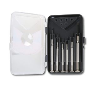 1229LP/A6 6 részes műszerész csavarhúzó szerszám készlet hasítottfejű csavarhoz kofferban - Beta - 012290300   1229LP/A6 6 részes műszerész csavarhúzó szerszám készlet hasítottfejű csavarhoz kofferban - Beta - 012290300