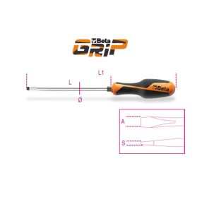 1260E 10 Csavarhúzó hasitottfejű csavarokhoz, hatszögű penge - Beta - 012600159   1260E 10 Csavarhúzó hasitottfejű csavarokhoz, hatszögű penge - Beta - 012600159