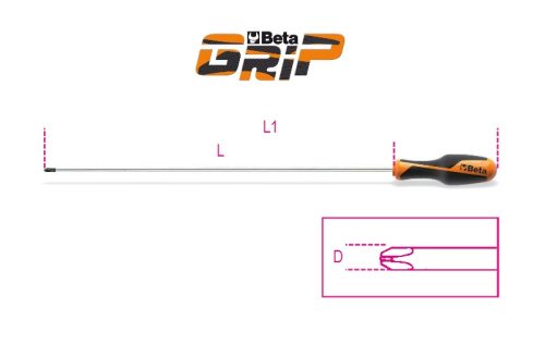 1262L 6x400 Phillips®-csavarhúzó, hosszú penge - Beta - 012620209