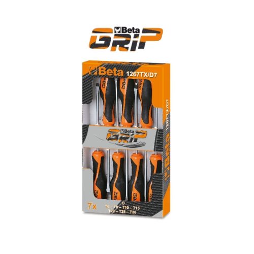 1267Tx/D7 7 részes imbusz-csavarhúzó szerszám készlet Torx® csavarokhoz - Beta - 012670307