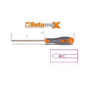 1272BA 1X5X100 Csavarhúzó Phillips®-csavarokhoz, szikramentes - Beta - 012720801   1272BA 1X5X100 Csavarhúzó Phillips®-csavarokhoz, szikramentes - Beta - 012720801