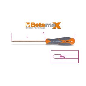 1272BA 3X8X200 Csavarhúzó Phillips®-csavarokhoz, szikramentes - Beta - 012720803   1272BA 3X8X200 Csavarhúzó Phillips®-csavarokhoz, szikramentes - Beta - 012720803