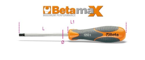 1293ES 5 Hatlapú imbusz csavarhúzó - Beta - 012930005
