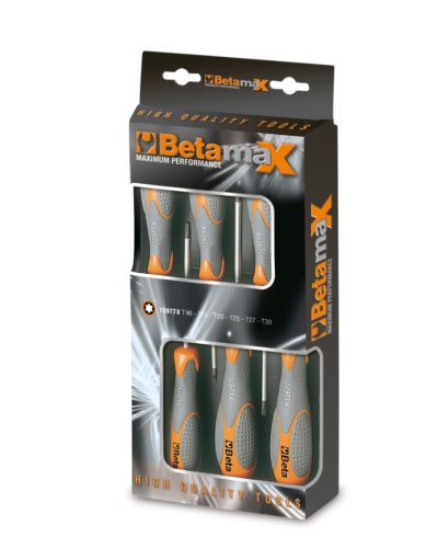 1297Tx/D6 6 részes imbusz-csavarhúzó szerszám készlet Torx® csavarokhoz - Beta - 012970409