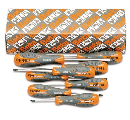 1298RTx/S8 8 részes imbusz-csavarhúzó szerszám készlet Tamper Resistant Torx® csavarokhoz - Beta - 012980308