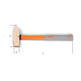   1370BA/PL 1000 Szikramentes lakatos kalapács, műanyag nyéllel - Beta - 013700820