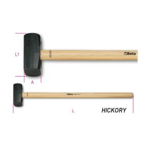   1381 3000 Hosszú ráverő kalapács Hickory nyéllel - Beta - 013810030