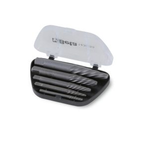   1430/S5 5 részes törtcsavarkiszedő szerszám készlet ötvözött acélból (1430/.. cikk) kofferban - Beta - 014300105