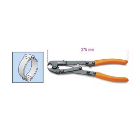   1473 275 OETIKER® bilincsfogó barnított, PVC-bevonatú szárral - Beta - 014730001