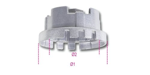 1493AL/4S 80 Olajszűrőleszedő dugókulcs ázsiai autókhoz - Beta - 014930305