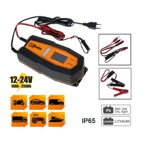 1498H/8A Többfunkciós elektronikus akkumulátortöltő, 12-24V - Beta - 014980208   1498H/8A Többfunkciós elektronikus akkumulátortöltő, 12-24V - Beta - 014980208