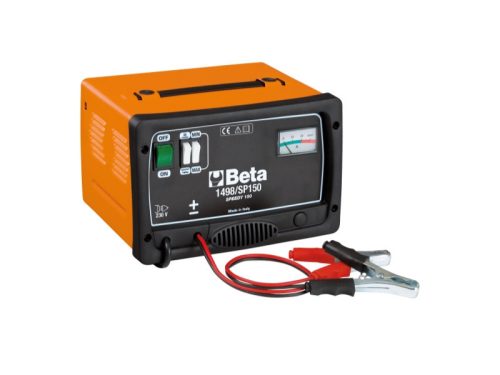1498/SP150 Hagyományos akkumulátortöltő / gyorsindító, 12V - Beta - 014980745