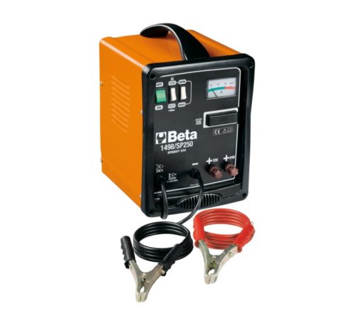1498/SP250 Hagyományos akkumulátortöltő / gyorsindító, 12/24V - Beta - 014980746