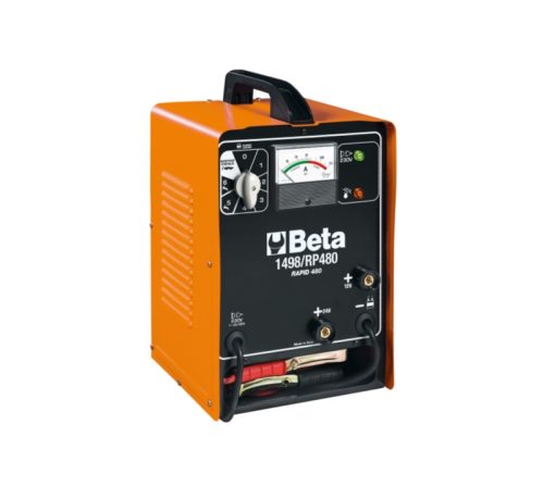 1498/RP480 Hagyományos akkumulátortöltő / gyorsindító, 12/24V - Beta - 014980751