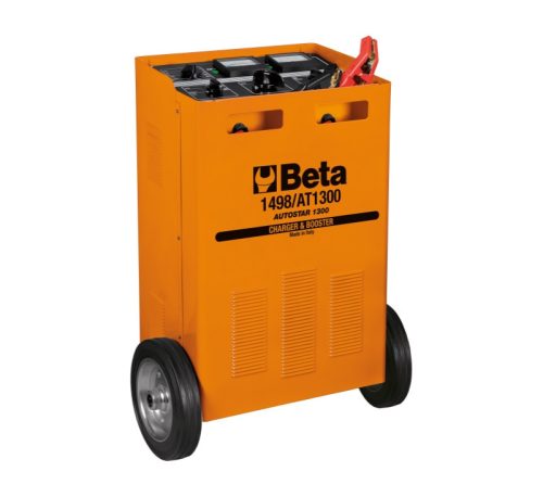 1498/AT1300 Kerekes akkumulátortöltő / gyorsindító, 12/24V - Beta - 014980764