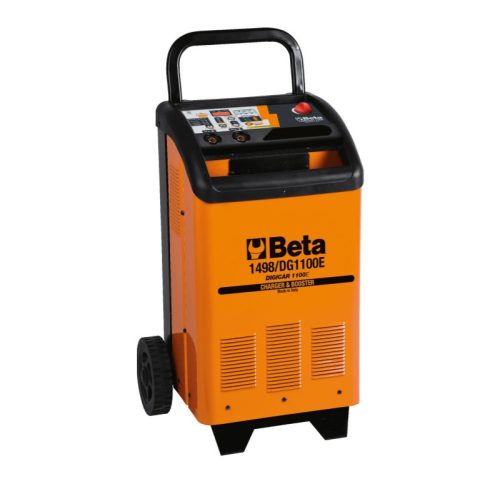 1498/DG1100E Elektronikus akkumulátortöltő / gyorsindító, 12/24V, kerekes - Beta - 014980771