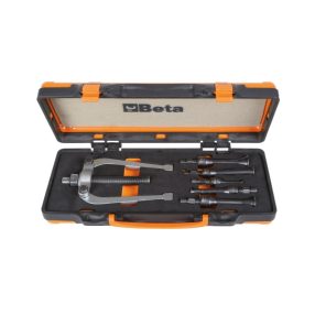 1545/C5M Belső csapágylehúzó készlet 1542/1 ellentartó 5 darab 1544 típusú belső lehúzóval, fémdobozban - Beta - 015450011   1545/C5M Belső csapágylehúzó készlet 1542/1 ellentartó 5 darab 1544 típusú belső lehúzóval, fémdobozban - Beta - 015450011