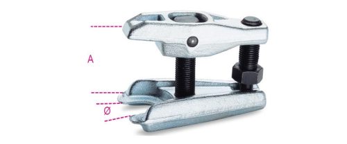 1559/36 Könnyített gömbfejlehúzó, galvanizált - Beta - 015590036