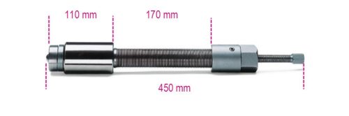 1589VI Hidraulikus lehúzótengely, barnított - Beta - 015890001